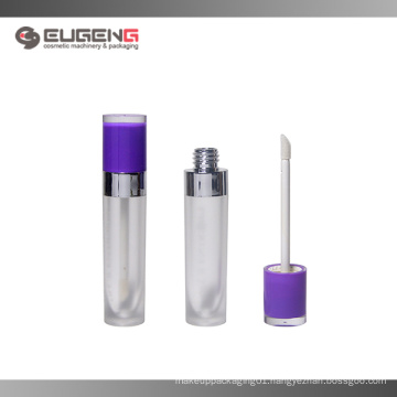Empty acrylic lip gloss tube with frost